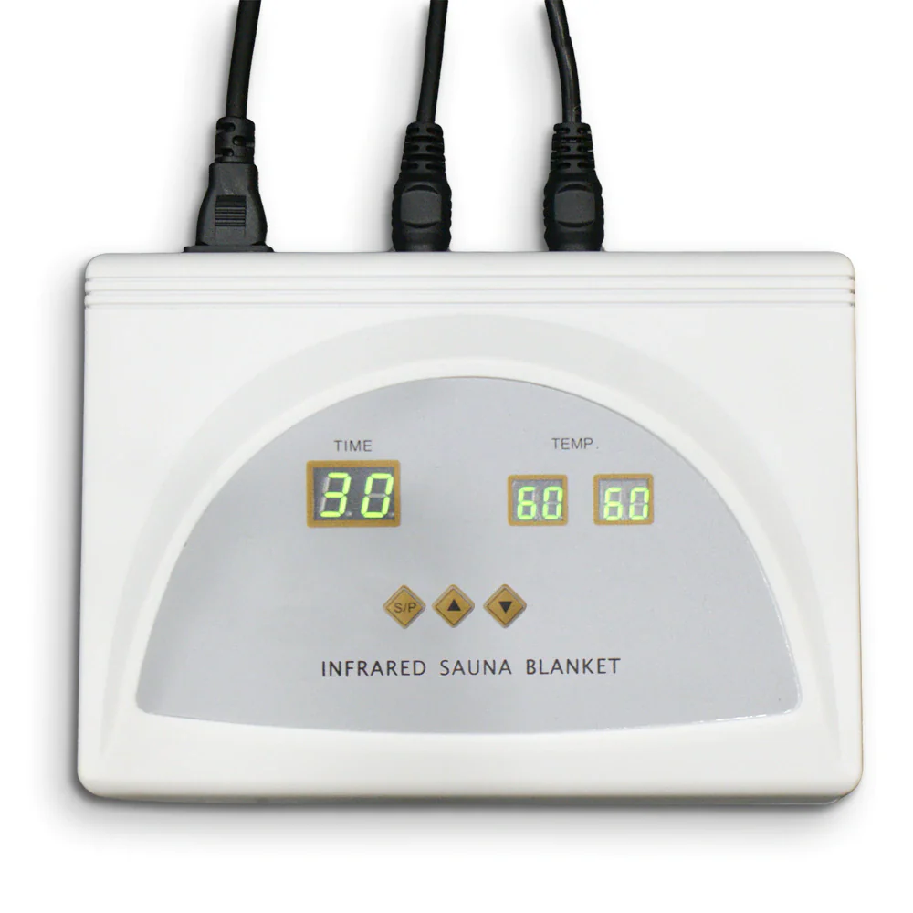 Infrarødt Saunatæppe | BLACK-MONTH SneakPeak - 2-zoner i Sølv (180x80 cm) Dobbelt lag (Fjernvare - 5 dages levering)