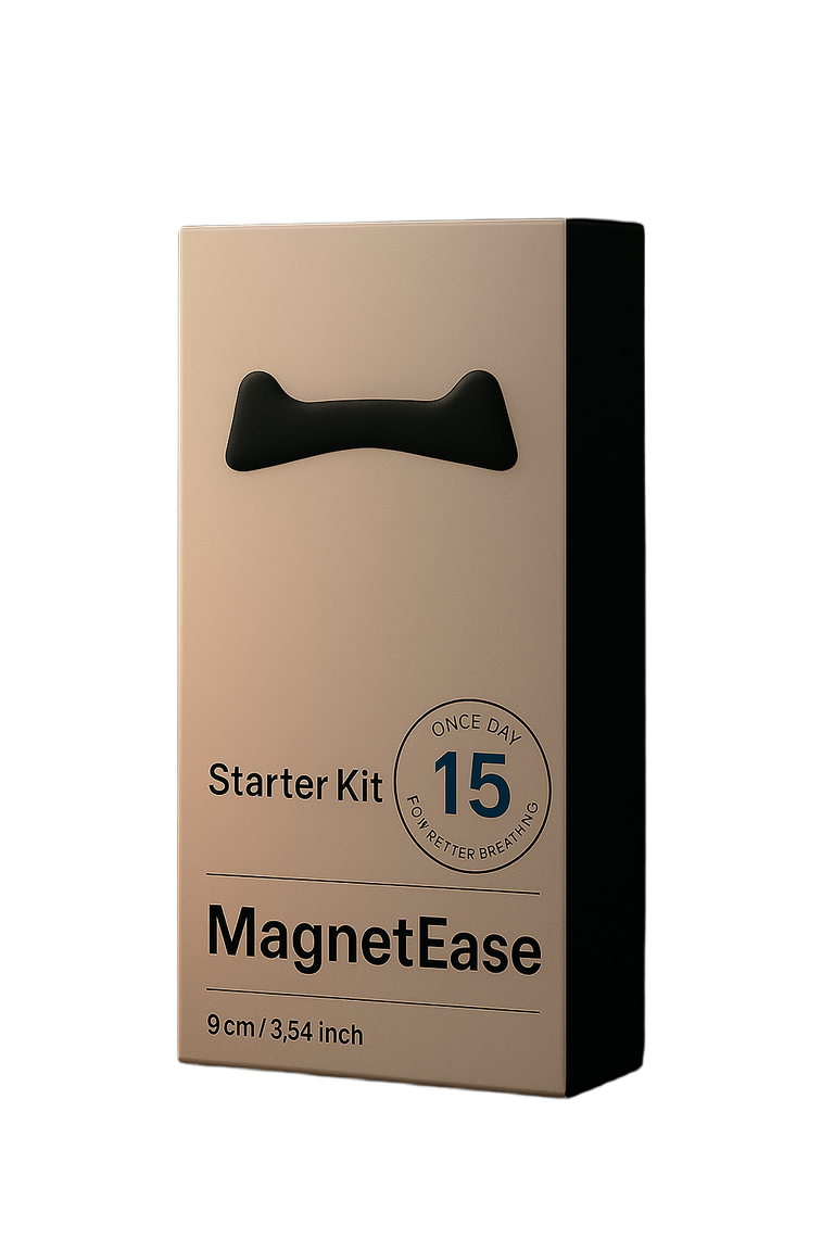 Magnetiske Næsestrips 30 stk - Sort Næseudvider | Afhjælper Snorke & tilstoppet Næse – MagnetEase®