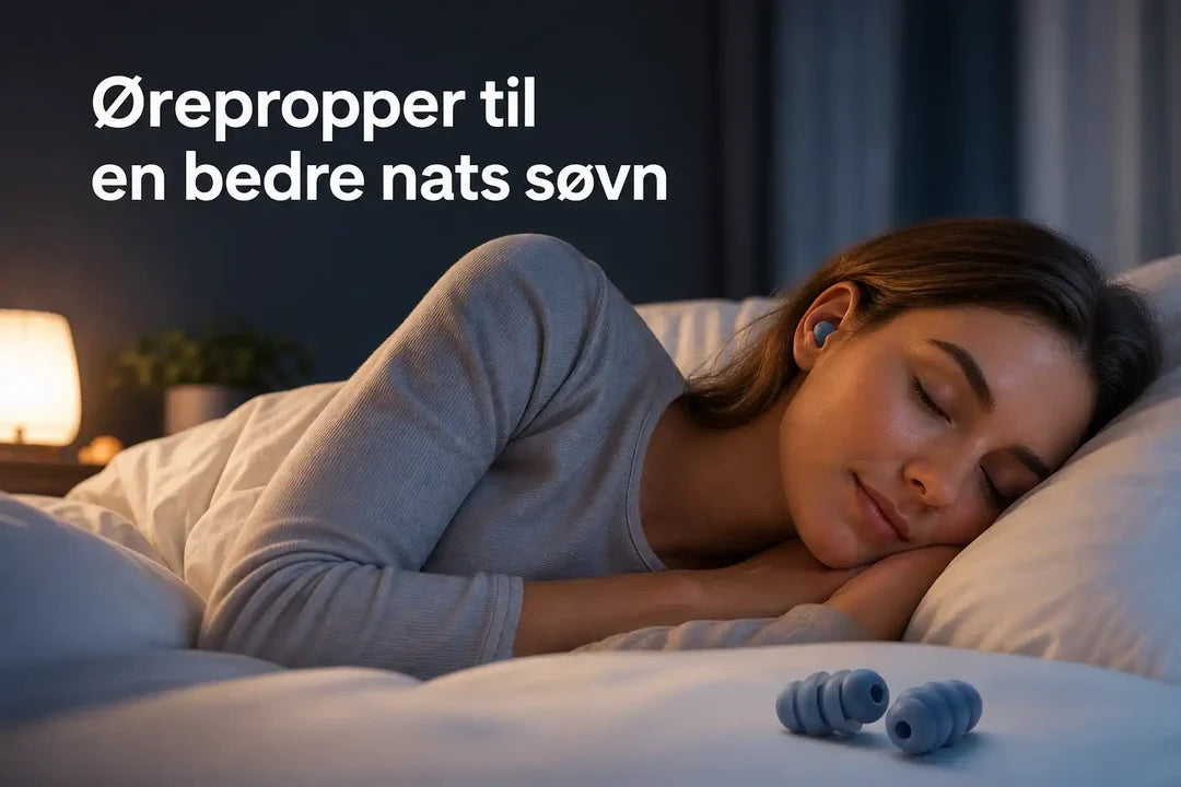 Ørepropper til en bedre nats søvn