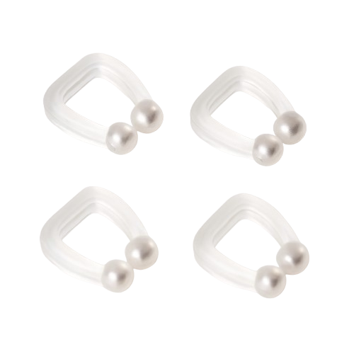 Magnetiske Anti-snorke næseklips 4 stk.