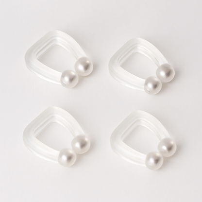 Magnetiske Anti-snorke næseklips 4 stk.