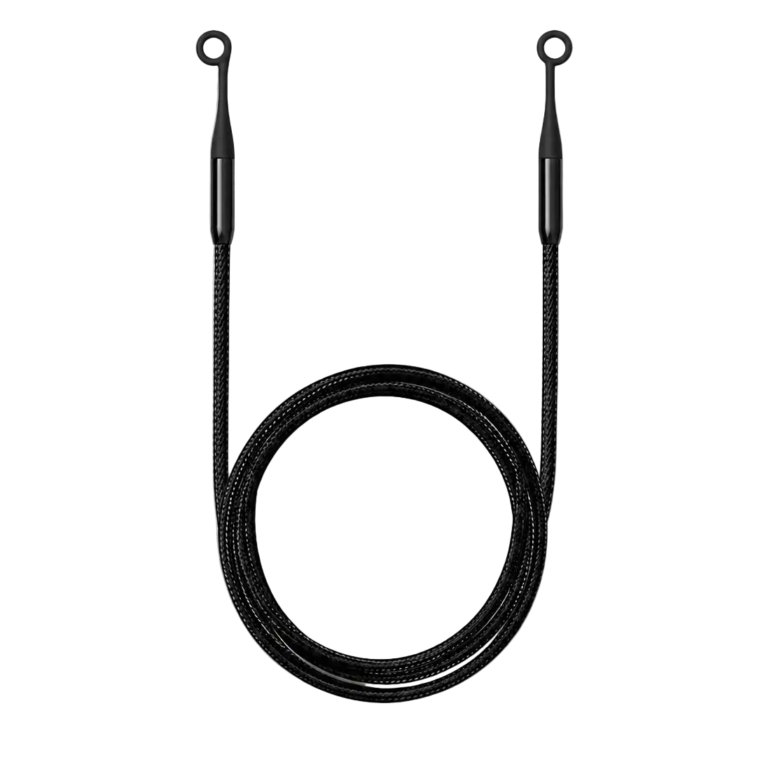 EarCircles Magenisk Strap (Forudbestil) - Metal magnet Snor inklusiv unik æske | Hold Styr på Dine Ørepropper Deluxe Sort sunderesøvn.dk
