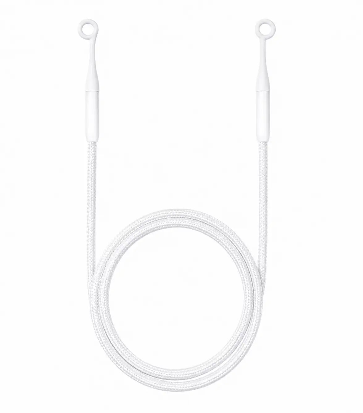 EarCircles Magenisk Strap (Forudbestil) - Metal magnet Snor inklusiv unik æske | Hold Styr på Dine Ørepropper Deluxe Hvid sunderesøvn.dk