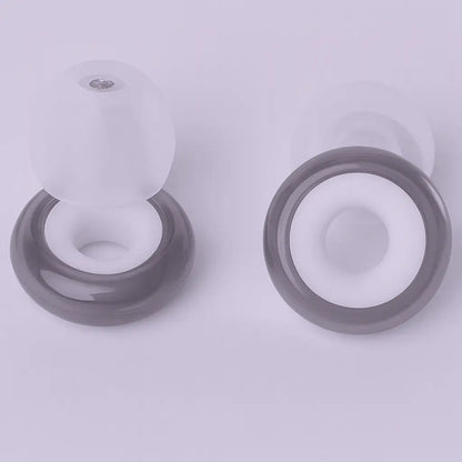 EarCircles Social Engage Plus - Smokey Clear Transparant- Fokuseret kontor og arbejdsbrug | Dusk Lydreduktion - Røget ørepropper  - Særligt god til  koncentration og dyb fokus. ( Fjernlager) Smoke sunderesøvn.dk