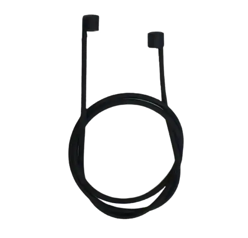 EarCircles Strap - Silikone Snor | Hold Styr på Dine Ørepropper Sort sunderesøvn.dk