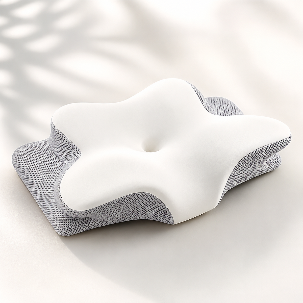 *NYHED* Anti-Snorke Pude i Memory Foam – Ergonomisk Nakkepude til Bedre Sovestilling