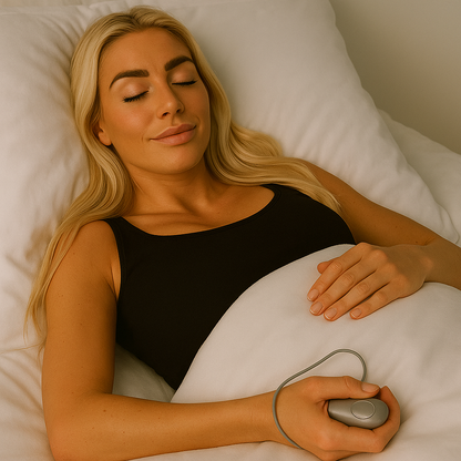 Håndholdt søvnhjælper mod søvnløshed - Afhjælper stress, angst og tankemylder | Sleep Aid Device |Søvnhjælpeenhed – Grå