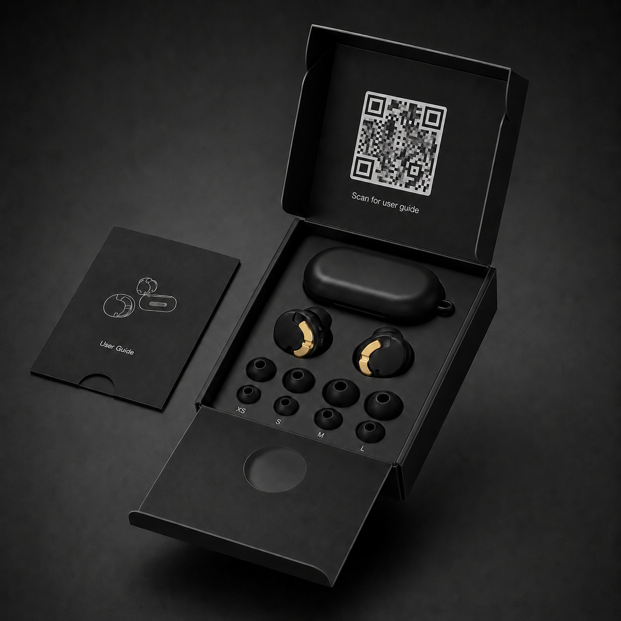 EarCircles Skift Plus 2  | Festival Edition -  3 niveauer - Limited premium earplugs med Justerbar lyd - 3-i-1 Ørepropper til Festival, Koncert & Musik