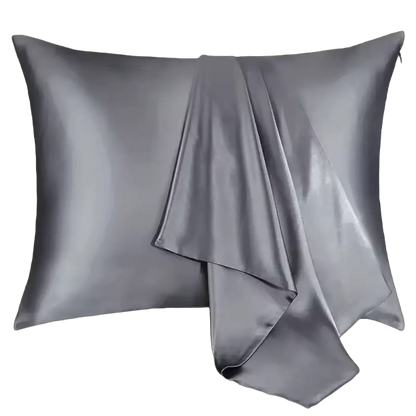 Silke pudebetræk i 100% Mulberry Silke - (500x750 mm) – Kølende, Anti-Frizz & Skånsom mod Hud og Hår