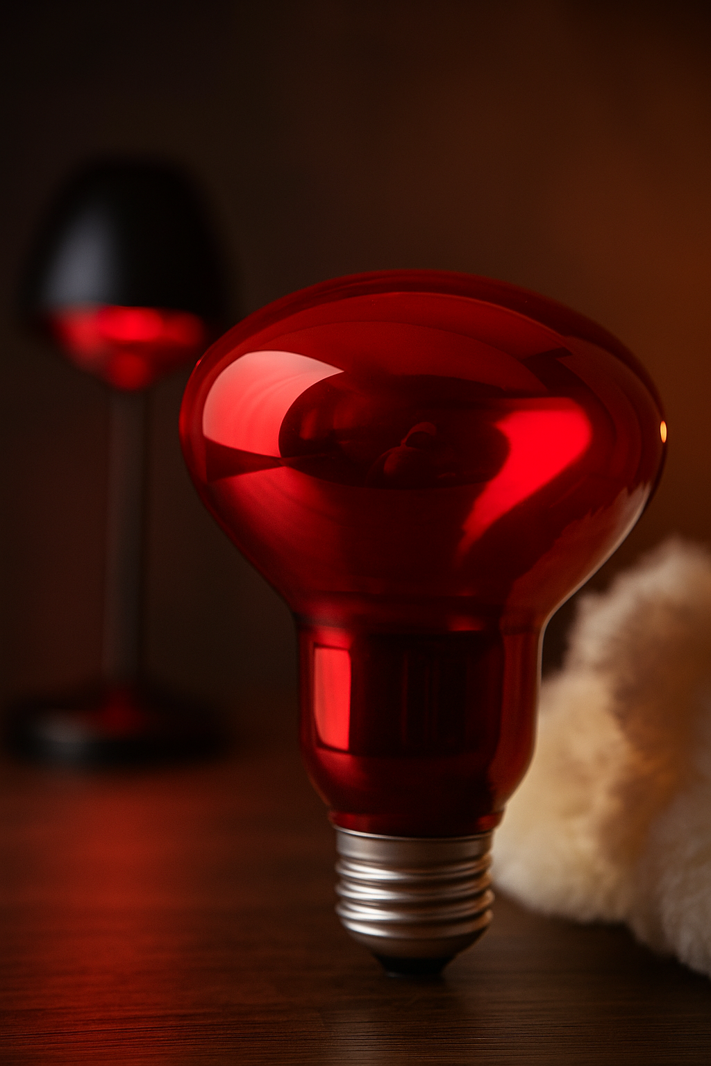 Infrarød Varme- & Lysterapi pære - 100W – Smertelindring for Muskler, Led & Krop