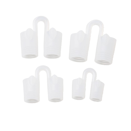 Anti-snorke silikone næseprop 4 stk