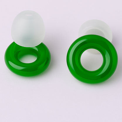 EarCircles Oplevelse Farverig - Støjreducerende hårde ørepropper -Ørepropper særligt gode til sociale oplevelser (Fjernvare - 5 dages levering)